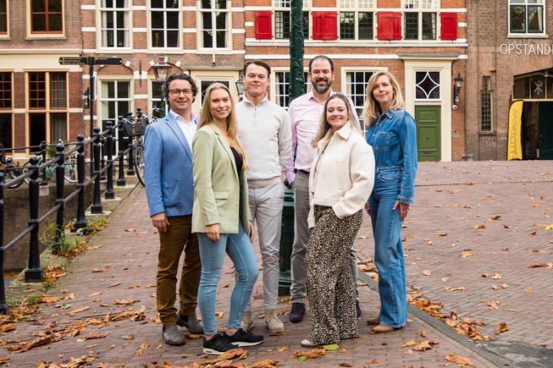 Teamfoto Fides Makelaars Leiden